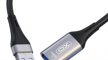 XO  USB  pagarinātājs  NB220  USB  3.0  melns  2m