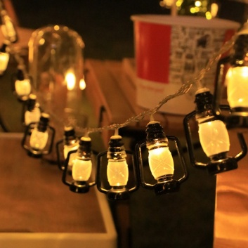 SUNARI  Solar  string  lanterns   LED 6,5m 4000K 600mAh Li-Ion (2komplekti + trešais dāvanā)