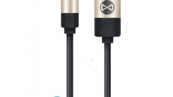 Moderns  kabelis  USB - USB-C  1,0 m  2A melns