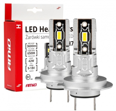 LED  autospuldze    H7 H-mini