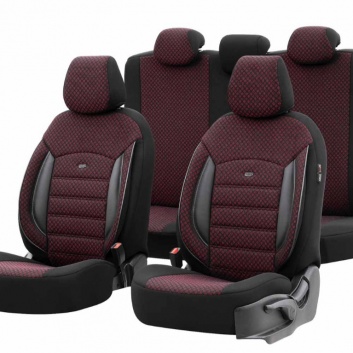 Auto  sēdekļu  pārvalki  OTOM  SPORT PLUS 103 BURGUNDY NZ