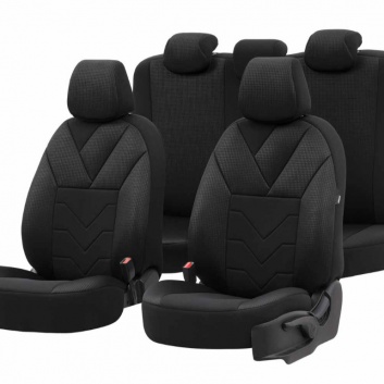 Auto  sēdekļu  pārvalki  OTOM  TEMPO 1501 BLACK NZ