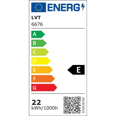 Led  griestu  lampa  Solen  24W  apaļa  4000K  melna