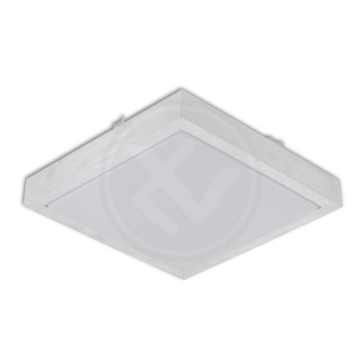 Solen  griestu  lampa  2xE27  kvadrātveida  ar  mikroviļņu  sensoru