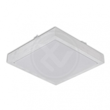 Solen  griestu  lampa  2xE27  kvadrātveida  ar  mikroviļņu  sensoru