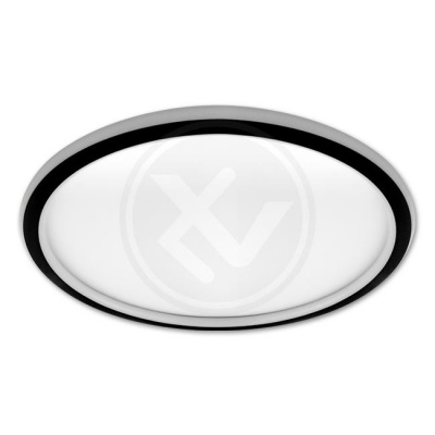 Galaxis  Apollo  66W  LED  lustra  40x4cm  melna