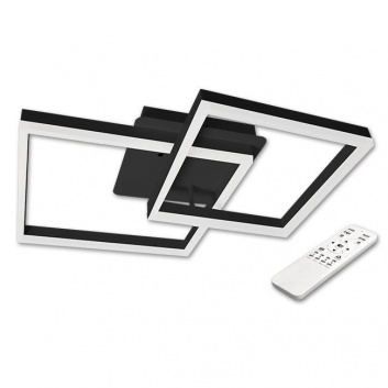 Galaxis  Herkules  LED  lustra  70W  54x54x13cm  melna