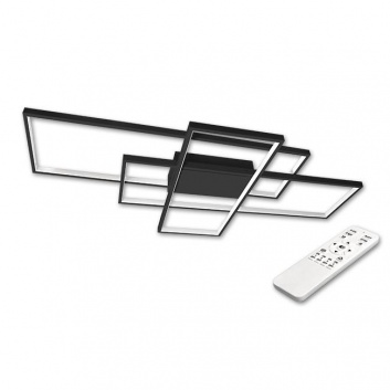 Galaxis  Pegasus  LED  lustra  130W  105x50x8 cm  melna