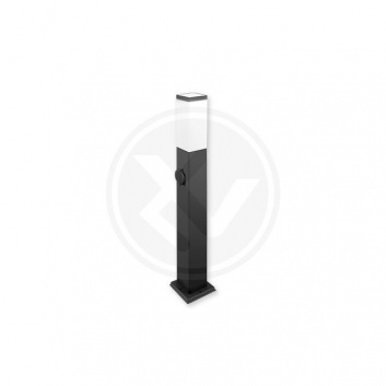 LED  dārza  lampa  E27  Havana  ar  rozeti  65cm  melna