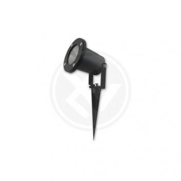 LED  dārza  lampas  reflektors  ar  1xGU10  100mm, 1m  kabelis