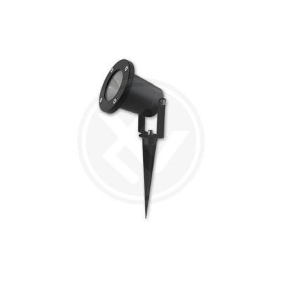 LED  dārza  lampas  reflektors  ar  1xGU10  100mm, 1m  kabelis