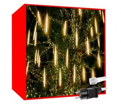 Gaismas - meteori  36 LED  50cm - silti  balti  19930.g