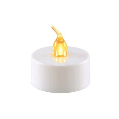 LED  tējas  sveces  4cm , 2000K , 3xAG10 , liesma - 24 gab.