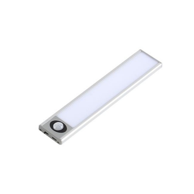 LED  zemskapju  lampa  LED  PIR  20cm  1w  sudraba