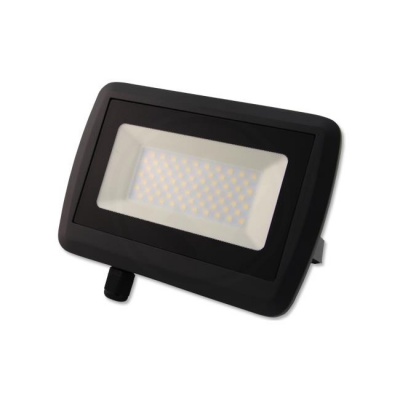 Linga  SMD  LED  prožektors  50W  4500K  Melns  5000Lm