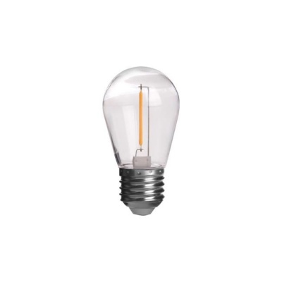 LED  E27  Filament  spuldzes  Vita  ST14  2700K  1W  (5GAB)