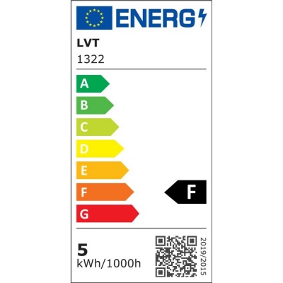 LED  E27  Filament  spuldzes  Vita  ST14  2700K  1W  (5GAB)