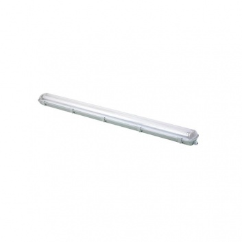 Korpuss  T8  LED  spuldzēm  2x1200mm  caurspīdīgs