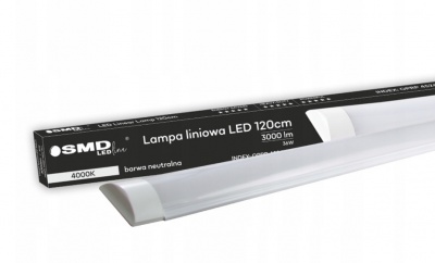 LED  lineārais  gaismeklis  IP20  120 mm  ZSHSH  4000K