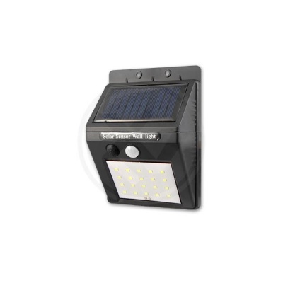 LED  saules  lampa  20xSMD  ar  kustības sensoru  un  2,5 m kabeli
