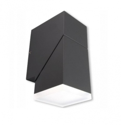 Masterled  grafīta  dārza  sienas  lampa  ar  integrētu  7,5 W  LED  avotu