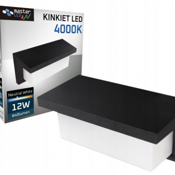 LED  gaismeklis  Lagos  12W  ar  mikroviļņu  sensoru