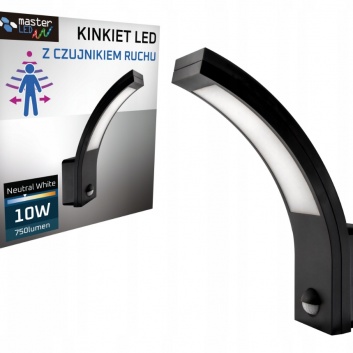 LED  gaismeklis  Diron  10W ar  PIR  sensoru