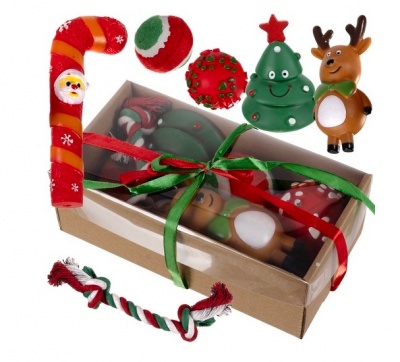 Ziemassvētku  dāvana  sunim - Purlov  22637  rotaļlietas