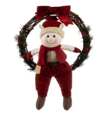 Ziemassvētku  vainags  uz  durvīm - "Elfs"  Ruhhy  22350