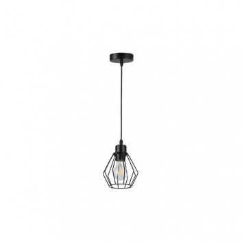E27  Otto  piekaramā  lampa,  melna