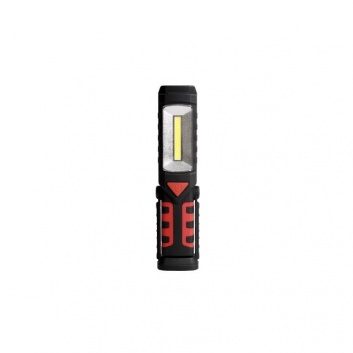 3 in1  LED  lukturītis  3W COB + 1W  ar  akumulatoru  0471