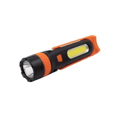 XD-HH120  LED  lukturītis  3W  COB + 3W  LED  3xAAA