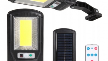 LED  solārā  laterna  ar  pulti  1783