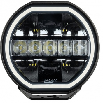 LED  tālo  gaismu  papildlukturis  W-LIGHT ECLIPSE 7"  1605-NS3872