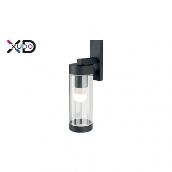XD-QA120B  E27 sienas  lampa  IP44  melna