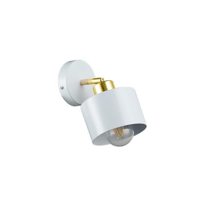 E27  LED  Elza  sienas  lampa, grozāma  balts + zelts