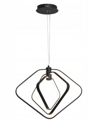 Mesto  LED  piekaramā  lampa  36W  47x35cm  4000K  melna