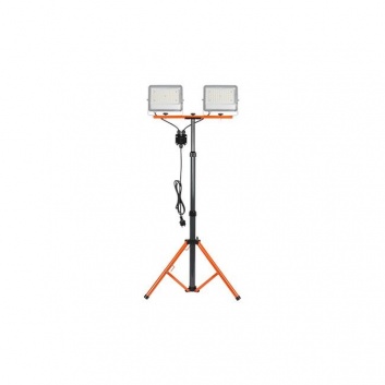 GERMI  SMD  LED  prožektoru  komplekts + statīvs, 2x50W,  5000K