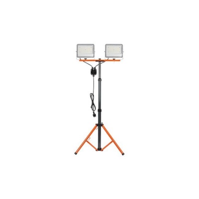 GERMI  SMD  LED  prožektoru  komplekts + statīvs, 2x50W,  5000K