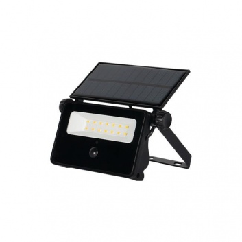 SMD  Solar  LED  prožektors  Polos  10W  4500K  Black