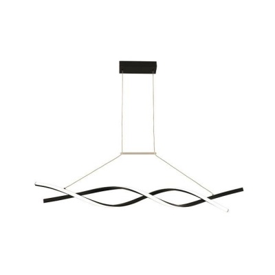 Kono  LED  piekaramā  lampa  33W  100cm  4000K  melna