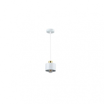 E27  piekaramā  lampa  Elza , balts + zelts