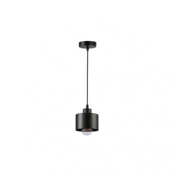 E27  Elza  piekaramā  lampa, melna