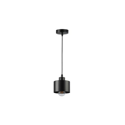 E27  Elza  piekaramā  lampa, melna