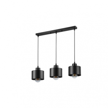 3xE27  piekarināmā  lampa  Elza  50cm , melna