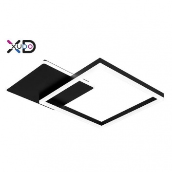 XD-LA122  LED  lustra  40W  55x47cm  4000K , melna