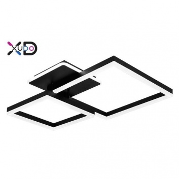XD-LA123  LED  lustra  55W  65x50cm  4000K , melna