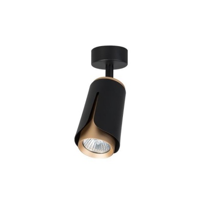 XD-IK261B  GU10  sienas  lampa ,  melns+zelts