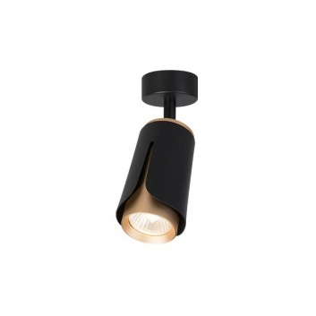 XD-IK261B  GU10  sienas  lampa ,  melns+zelts