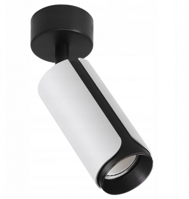 GU10  LED  Sento  sienas  lampa, grozāma ,  balts + melns